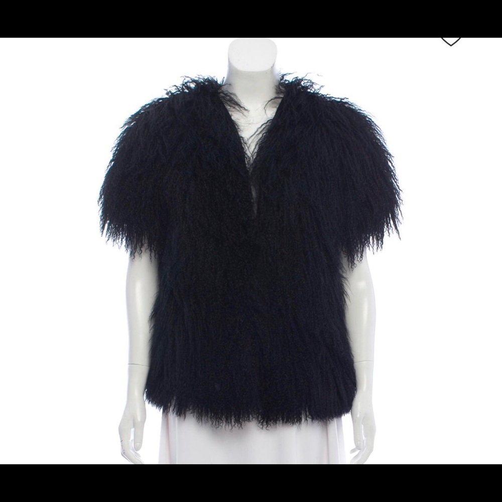 J Brand Shearling Lamb Fur Jacket